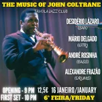 The Music of John Coltrane - Live Jazz no Távola Jazz Club