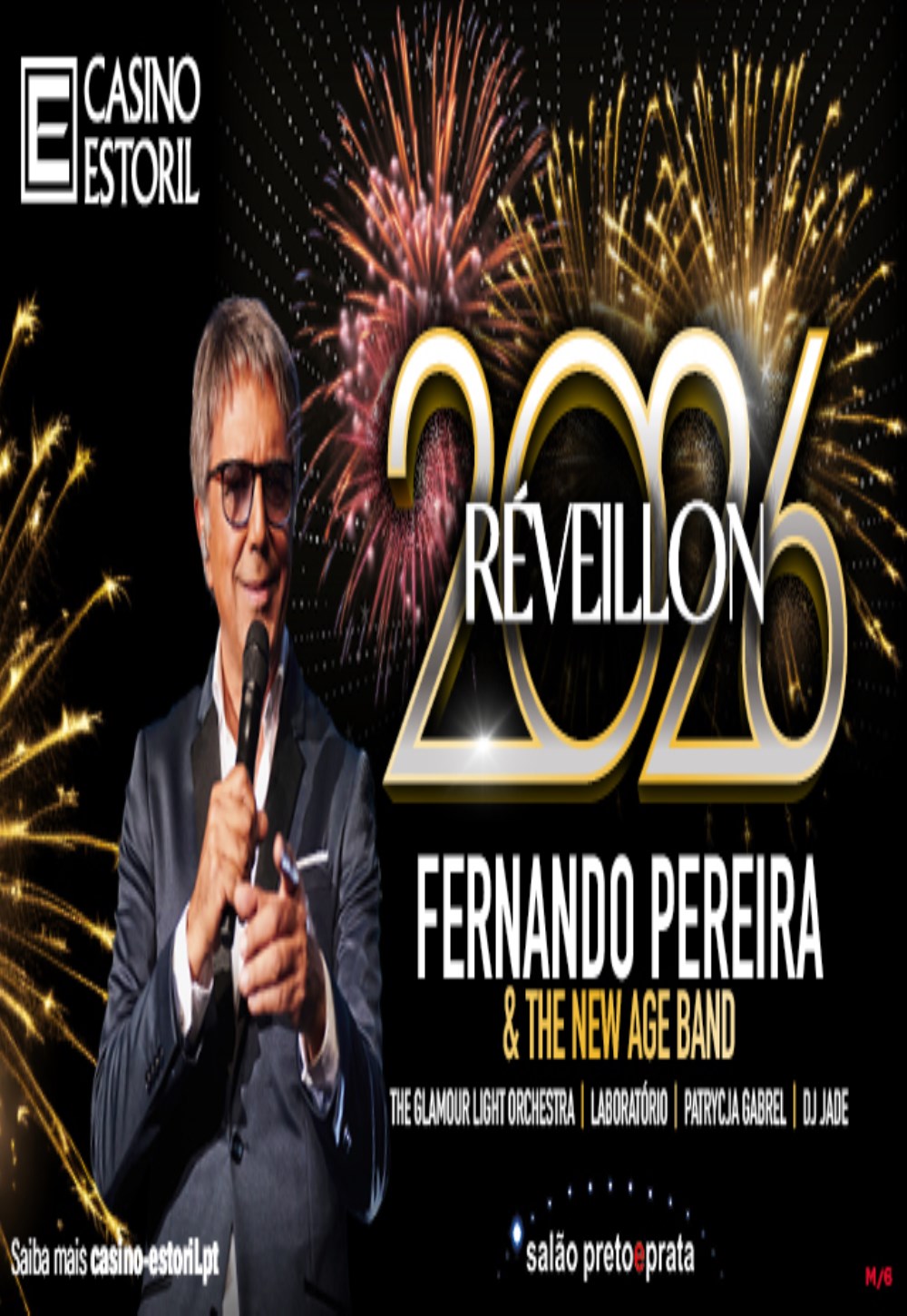 RÉVEILLON 2025/2026 DO SALÃO PRETO E PRATA