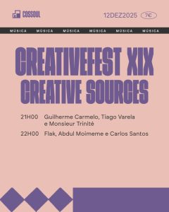 CreativeFest XIX — Creative Sources
