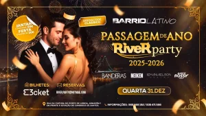 PASSAGEM DE ANO | RIVER PARTY 25/26