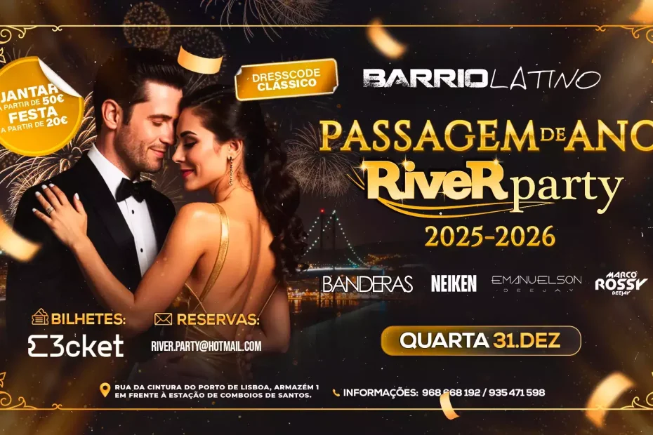 PASSAGEM DE ANO | RIVER PARTY 25/26