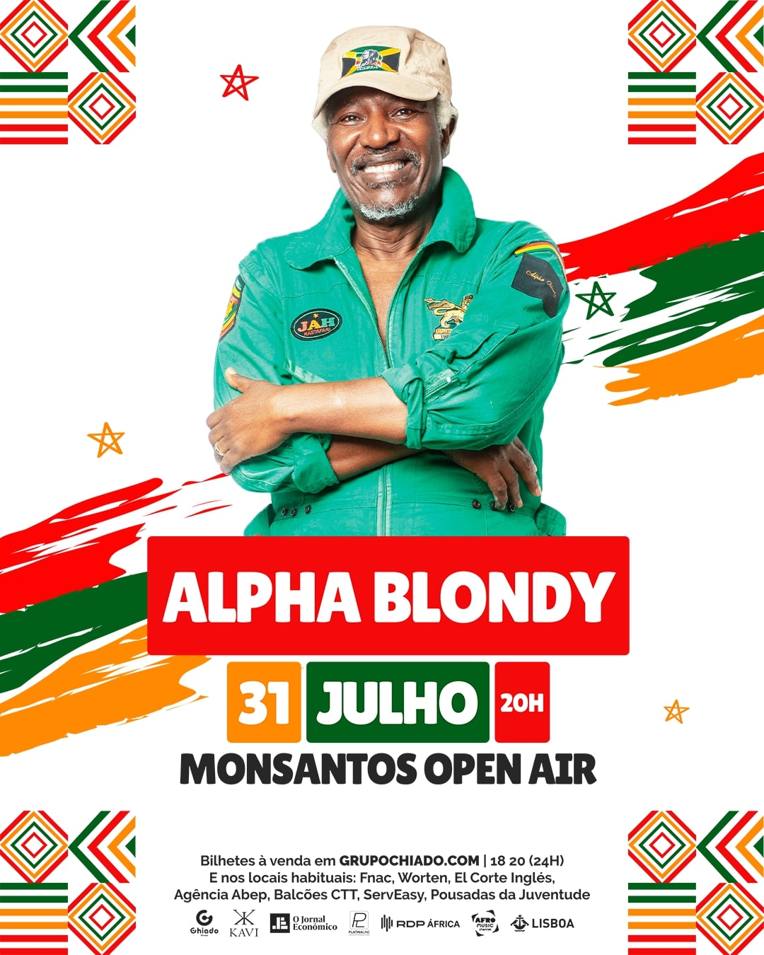 ALPHA BLONDY - Monsantos Open Air