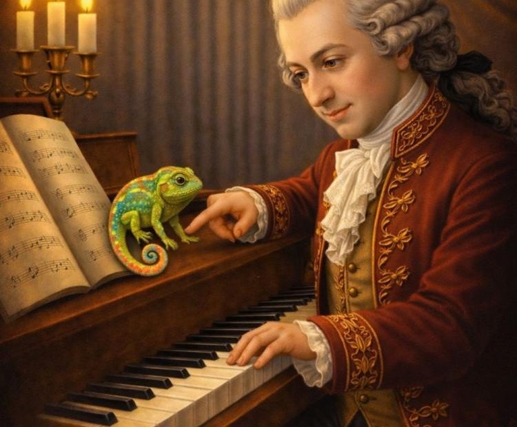 Mozart, o Camaleão - Concerto didático