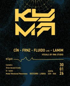 KYMA 005 regressa ao Desterro com noite de techno ritual e concertos ao vivo