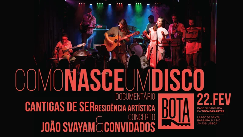 “Como Nasce um Disco” — João Svayam apresenta “Cantigas de Ser”