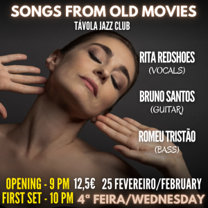 Songs From Old Movies - Live Jazz no Távola Jazz Club