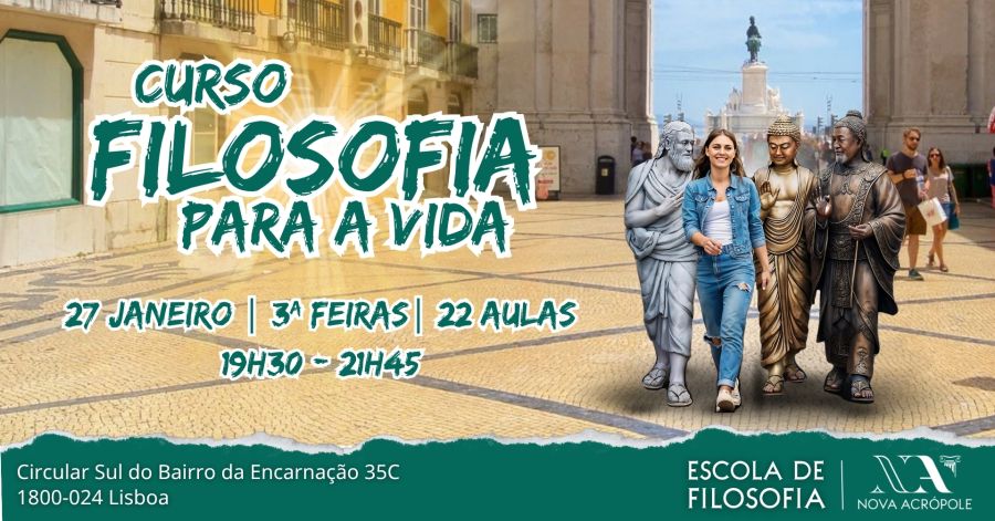 Curso Filosofia para a Vida — Abertura de Turma