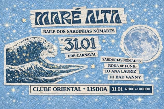 Maré Alta – Baile dos Sardinhas Nômades traz carnaval psicadélico