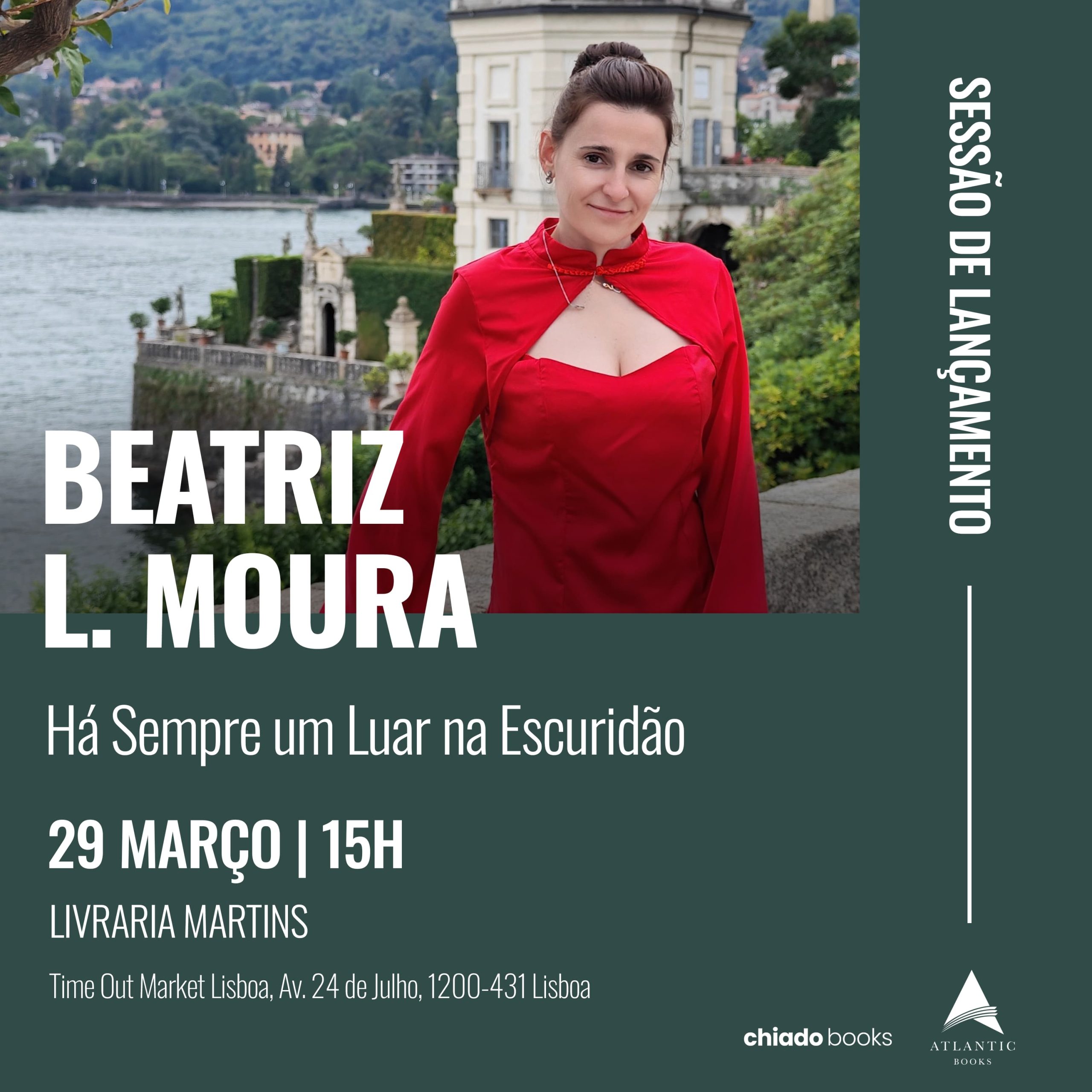 Lançamento há sempre um luar na escuridão