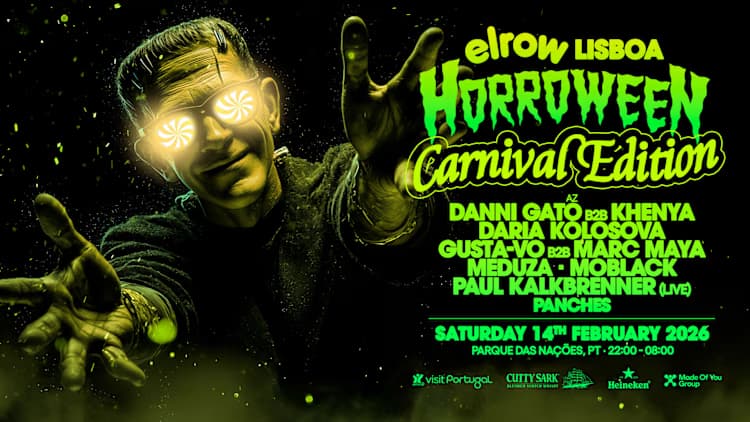 Elrow Horroween Lisboa 2026