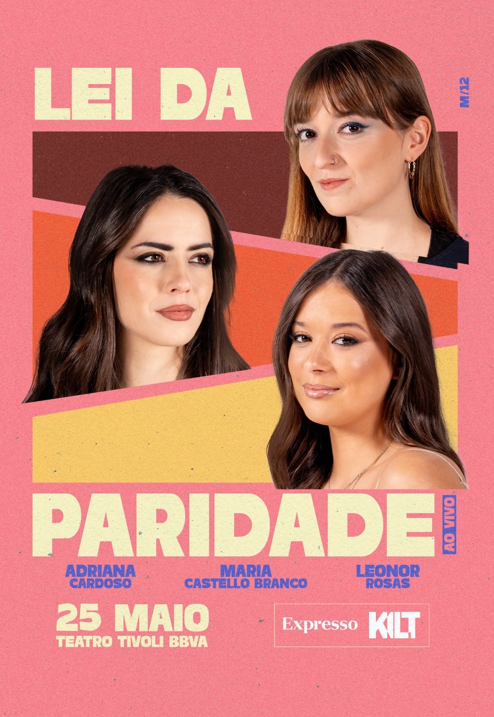“Lei da Paridade” chega ao Teatro Tivoli BBVA