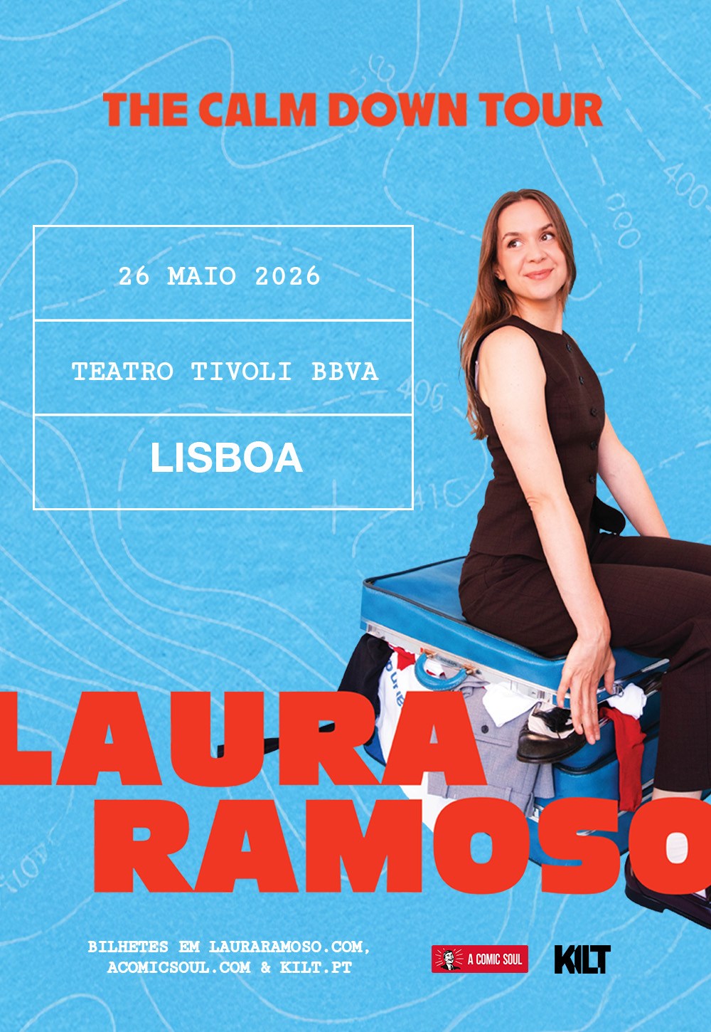 Laura Ramoso apresenta “The Calm Down Tour”