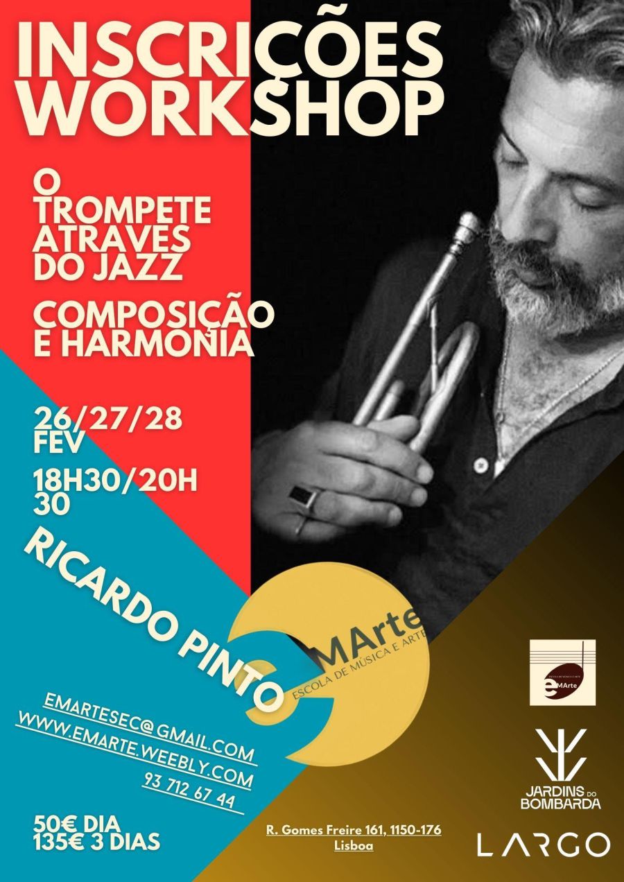 WORKSHOP INTENSIVO – O Trompete através do Jazz: Composição & Harmonia