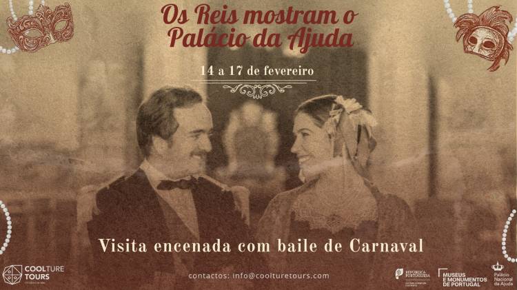Os Reis mostram o Palácio da Ajuda *especial CARNAVAL