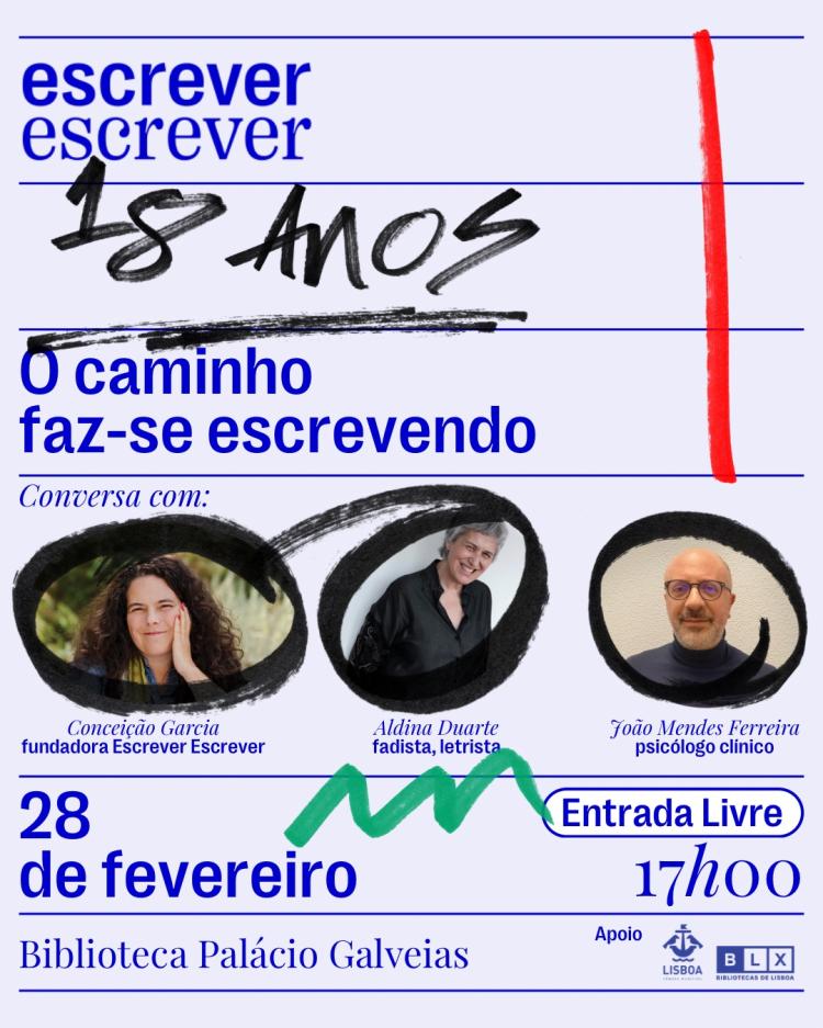 Fazemos 18 Anos! • Escrever Escrever