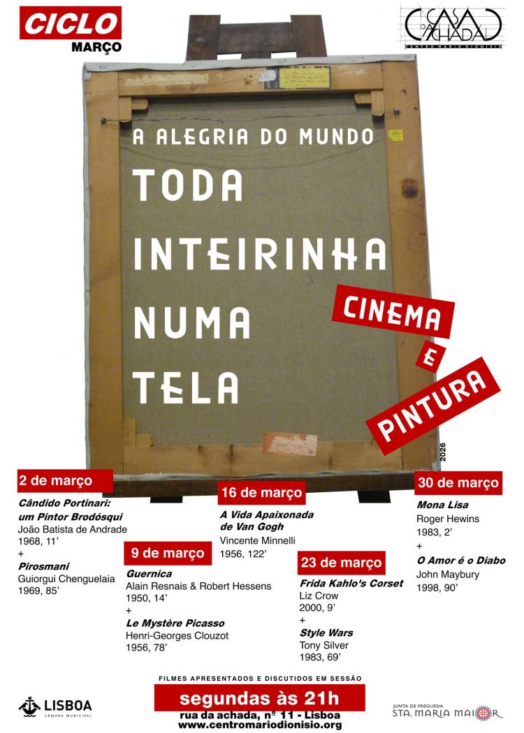 Cândido Portinari + Pirosmani // ciclo de cinema