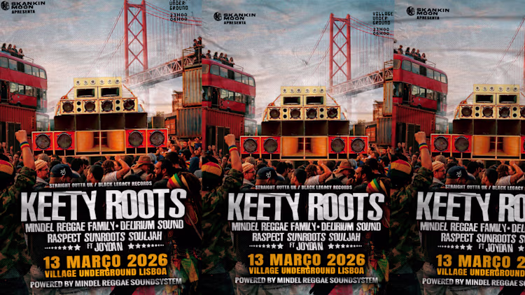 Skankin’ Moon: Keety Roots (UK) w/ Mindel Reggae Soundsystem