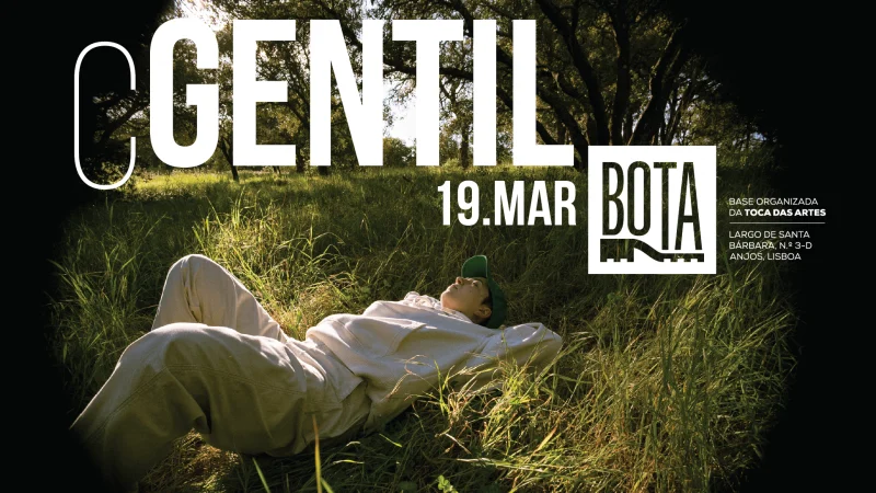 CGentil ao vivo no BOTA
