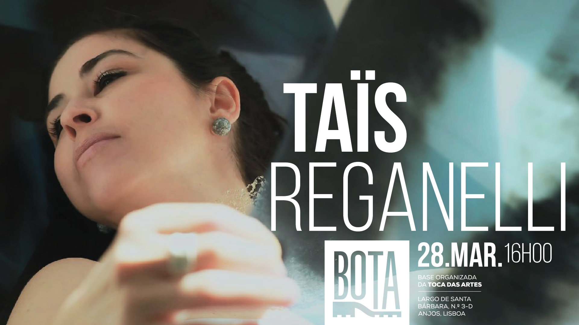 Taïs Reganelli ao vivo no BOTA