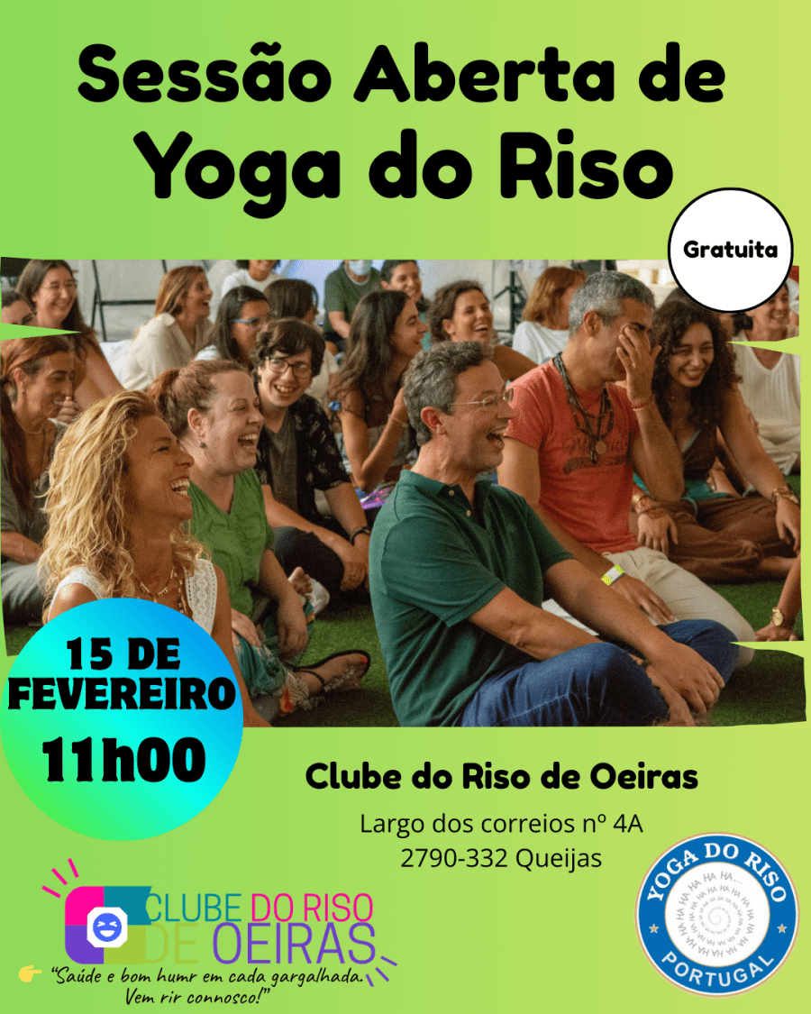 Yoga do Riso regressa a Oeiras com Sessão Aberta Gratuita