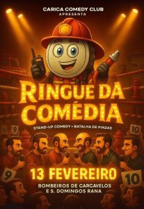 BATALHA DE PIADAS RINGUE DE COMÉDIA