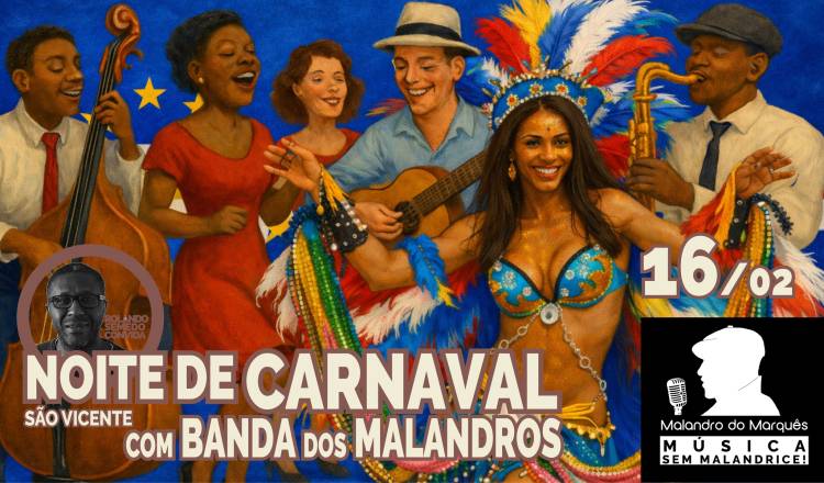 Noite de Carnaval com BANDA dos MALANDROS