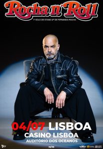 Fernando Rocha leva “Rocha n’ Roll” ao Casino Lisbo
