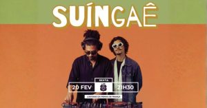 SUÍNGAÊ – Música Brasileira e Eletrónica em Lisboa Data: 20 de fevereiro de 2026 | Hora: 21:30 às 00:00 Local: Lusitano da Penha de França, Rua Padre Sena de Freitas, 22A – Lisboa Entrada: 4€–7€ Lisboa recebe uma ressaca de Carnaval cheia de ritmo e energia com o SUÍNGAÊ, um evento que mistura música brasileira e eletrónica, pensado para quem quer prolongar a festa e dançar até altas horas. O encontro é conduzido pelos amigos brasileiros DJ Santos e Giovanni Trecco (@gitrecco), atualmente sediados no Porto. A dupla cria um diálogo vivo entre instrumentos orgânicos e eletrónica, unindo acústico e digital numa experiência sonora envolvente, perfeita para cantar, dançar e celebrar. Informações de entrada: Horário: 21:30–00:00 Bilhetes: 4€–7€ Mensagem do evento: Uma noite para dançar, cantar junto e sentir a vibração da música brasileira com toques eletrónicos. Celebra a primeira ressaca do Carnaval em Lisboa com muita energia, cores e alegria brasileira. ð Local: Lusitano Penha de França, Rua Padre Sena de Freitas 22A, 1170-283, Lisboa.