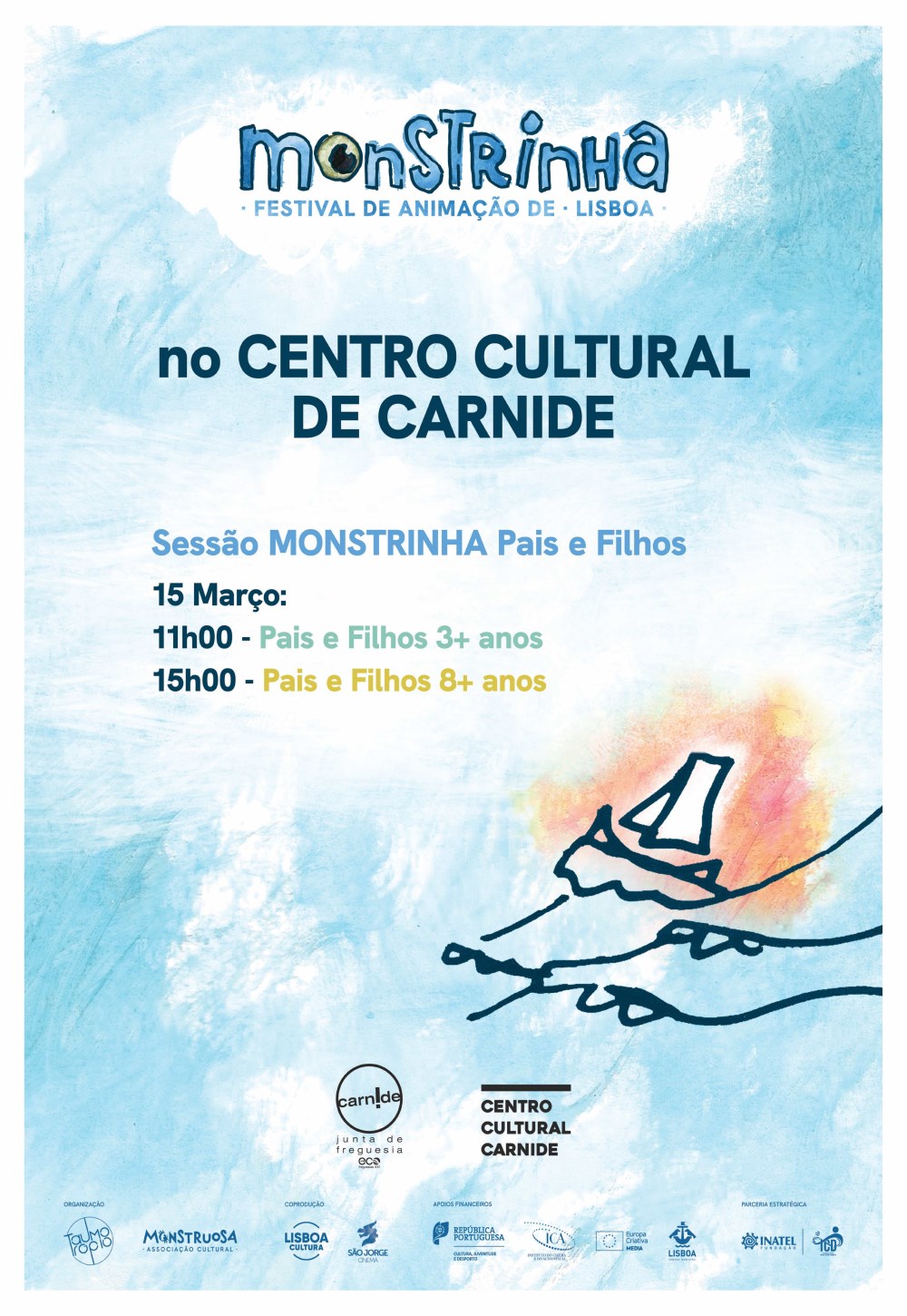 Monstrinha regressa a Carnide com sessão especial para pais e filhos