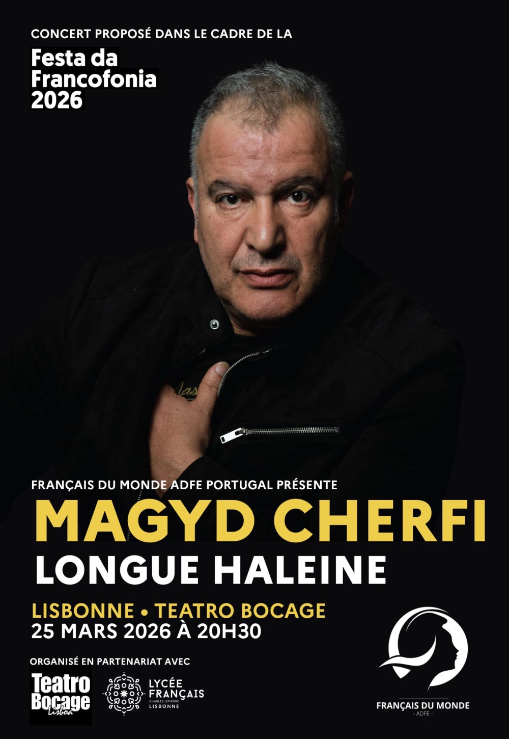 Magyd Cherfi apresenta “Longue Haleine” em Lisboa