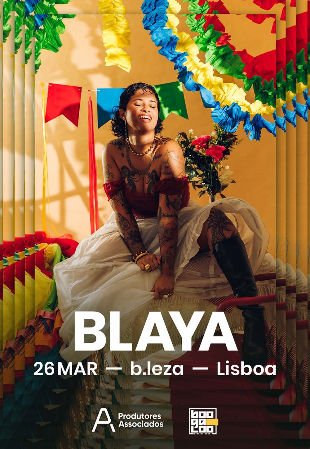 Blaya em Lisboa – Tour “ARRAIÁ.L” entre Portugal e Brasil