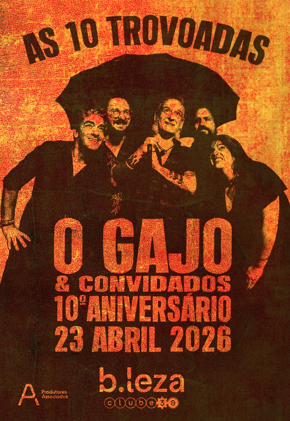 O GAJO & CONVIDADOS – 10º Aniversário