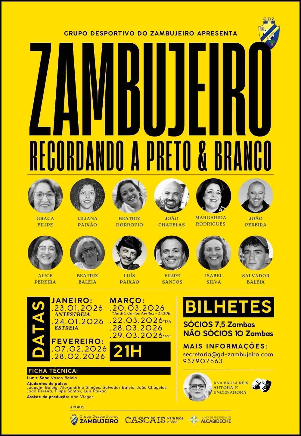 Zambujeiro recordando a Preto & Branco