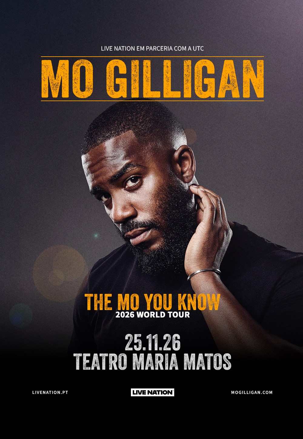 Mo Gilligan traz “The Mo You Know”