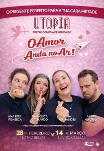 O AMOR ESTÁ NO AR – Teatro de Improviso