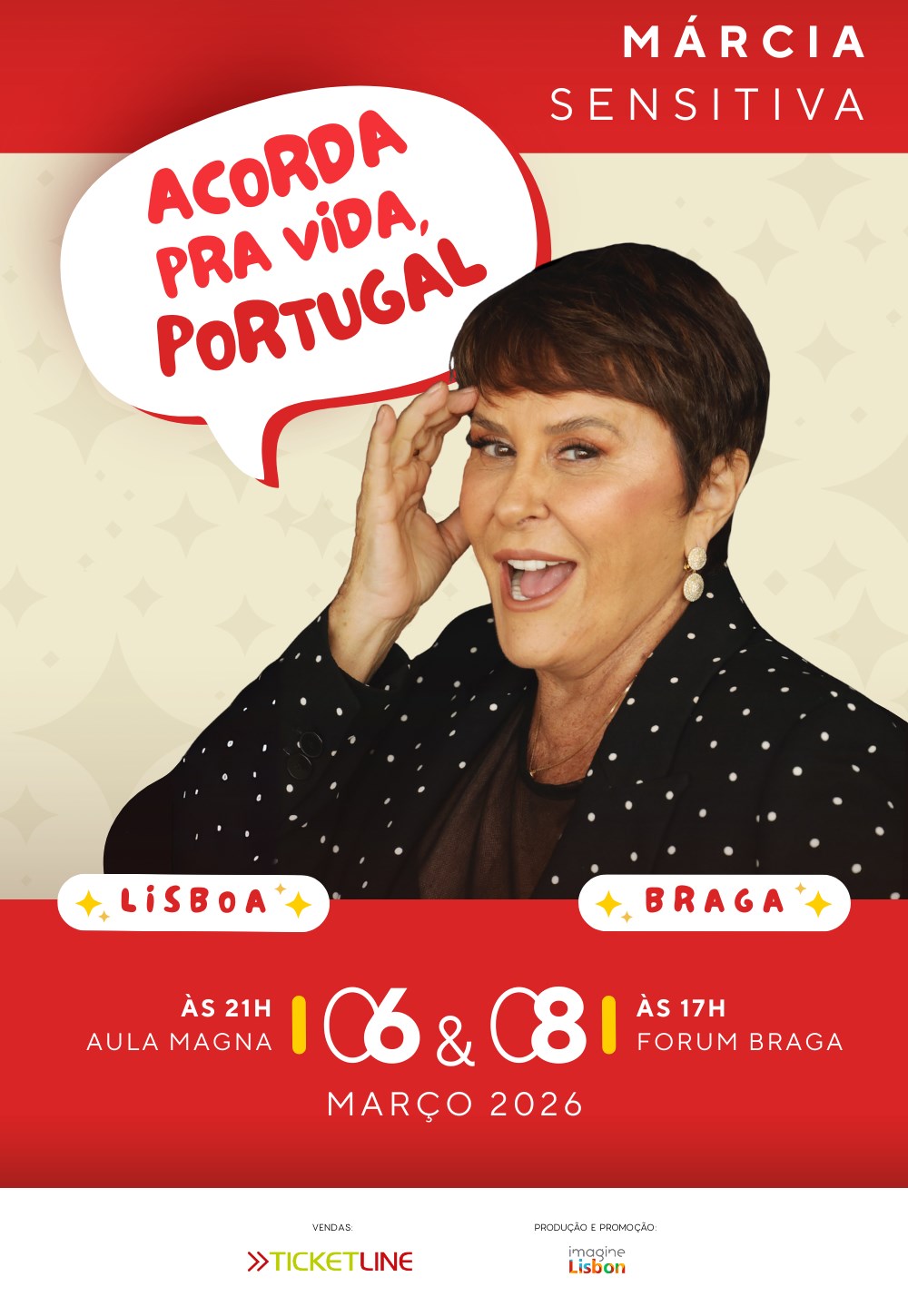 Acorda Pra Vida, Portugal! com Márcia Sensitiva