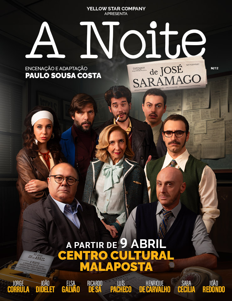 A NOITE – Teatro inspirado em José Saramago