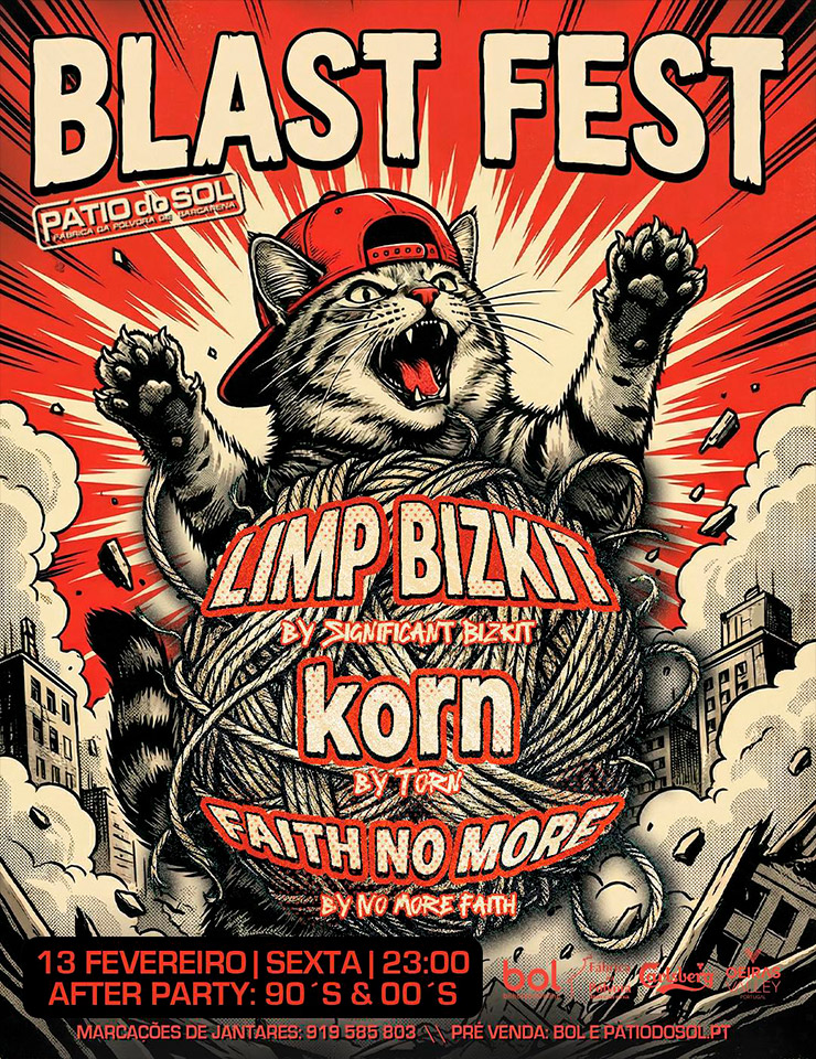BLAST FEST – Nu Metal e Alternative Rock