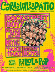 CARNAVAL DO PÁTIO – Festa Rock e Nostalgia