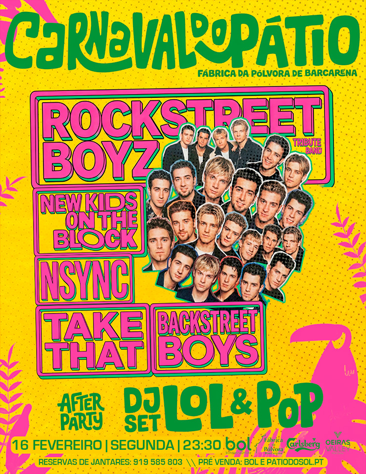 CARNAVAL DO PÁTIO – Festa Rock e Nostalgia