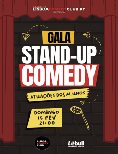 GALA IV WORKSHOP LISBOA COMEDY CLUB