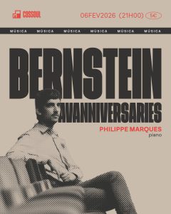 Philippe Marques interpreta “Bernstein Anniversaries”