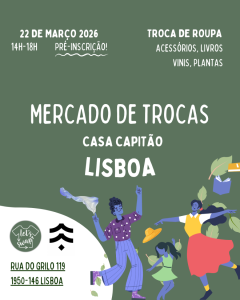 Mercado de Trocas Lets Swap x Casa Capitão