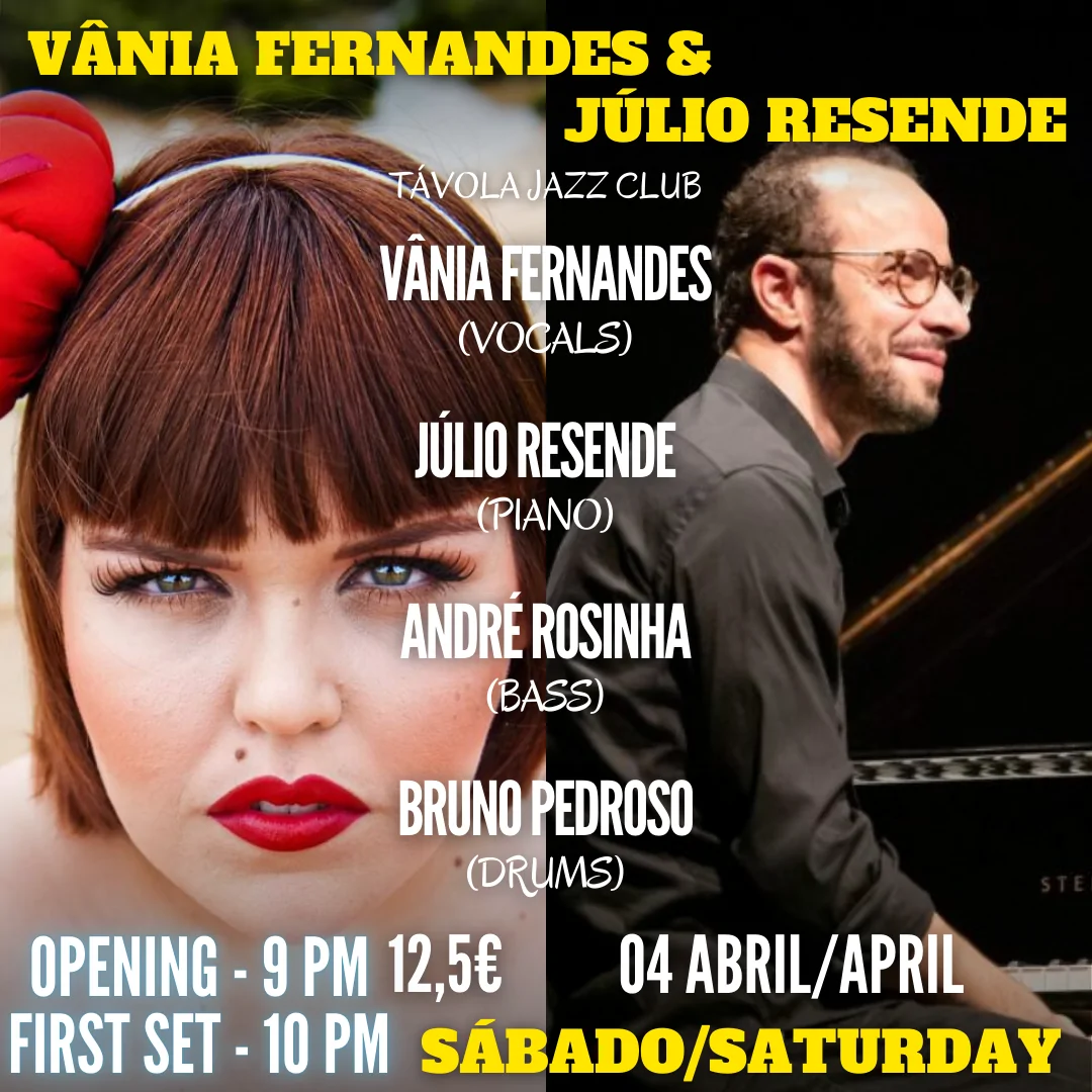 Vânia Fernandes & Júlio Resende - Live Jazz no Távola Jazz Club