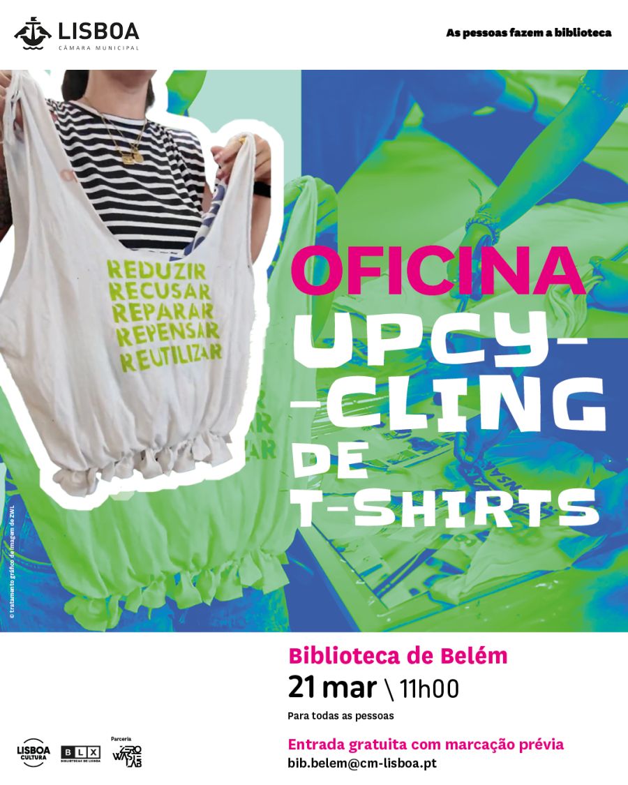 Workshop Zero Waste: Transformar T-Shirts em Sacos