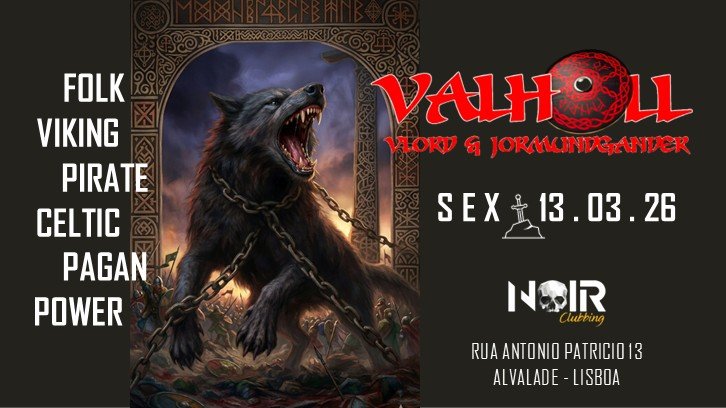 VALHÖLL VIKING PARTY no Club Noir
