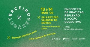 “Terceiros Lugares”: Conferência gratuita sobre espaços comuns