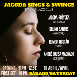 Jagoda Sings & Swings - Live Jazz no Távola Jazz Club