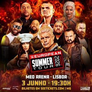 WWE European Summer Tour 2026 – Lisboa
