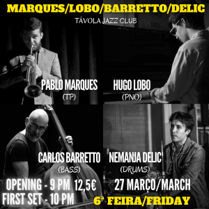 Marques/Lobo/Barretto/Delic - Live Jazz no Távola Jazz Club